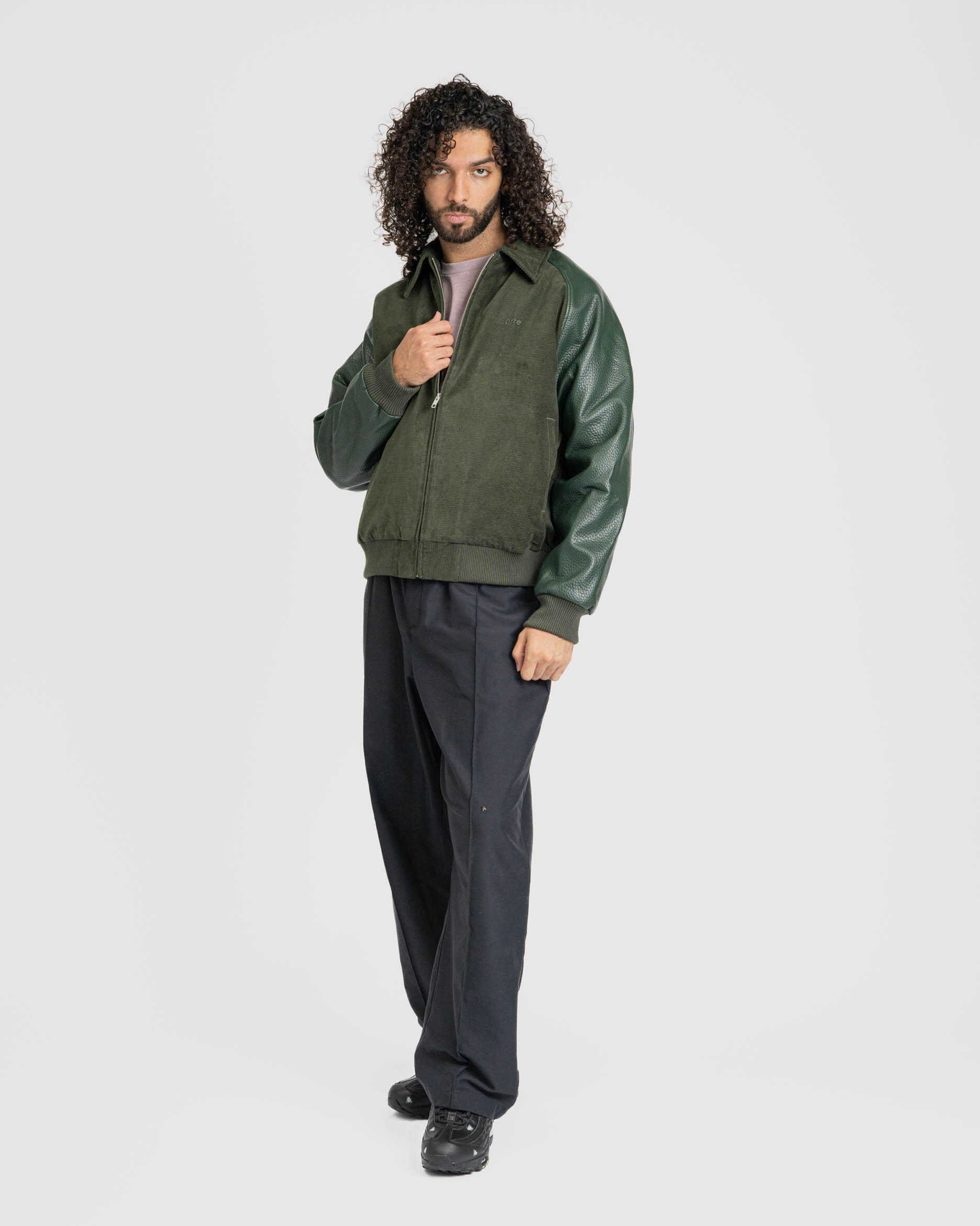Arte Antwerp Varsity Jacket | AW25-260J-GRN | AFEW STORE